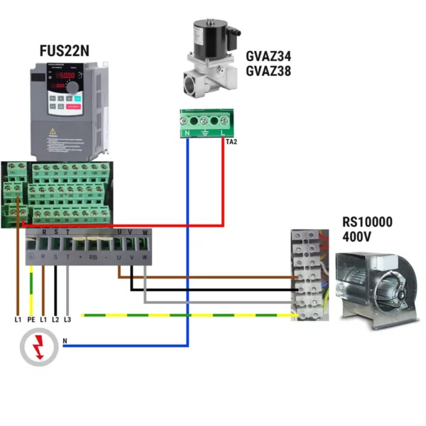 Radiálny ventilátor 4500 m3 za hodinu - pre airboxy - Image 7