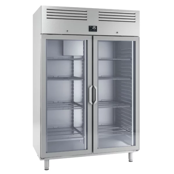 Mraznička PREMIUM PLUS - GN 2/1 - 1240 litrov - s 2 sklenenými dvierkami - Image 8