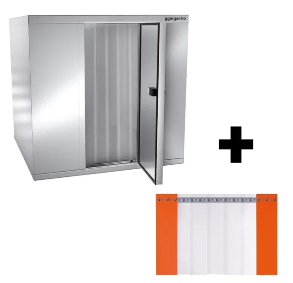 Nerezový mraziaci box - 2,1 x 2,1 m - výška: 2,01 m - 6,12 m3 - Image 8