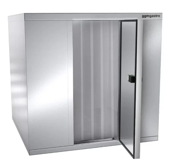 Nerezový mraziaci box - 2,1 x 2,1 m - výška: 2,01 m - 6,12 m3 - Image 9