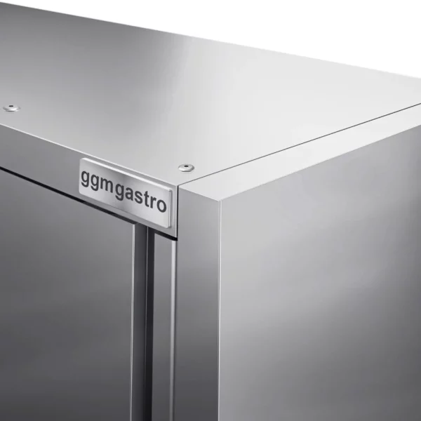 Nerezová nástenná skriňa ECO - 2000 mm - s posuvnými dverami 800 mm vysoká - Image 2