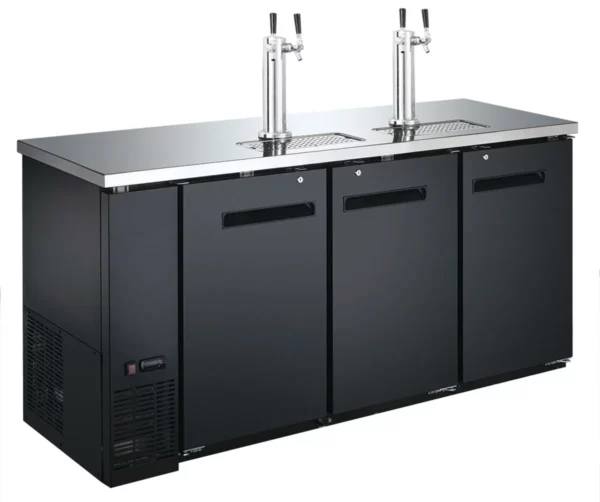 Chladič na pivo s kohútikom - 3x50 litrové sudy - 1850x620mm - Image 2