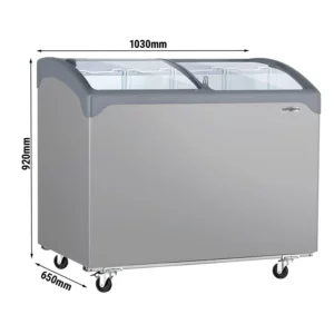 Mraznička - 1030x650mm - 209 litrov - S posuvným skleneným vekom