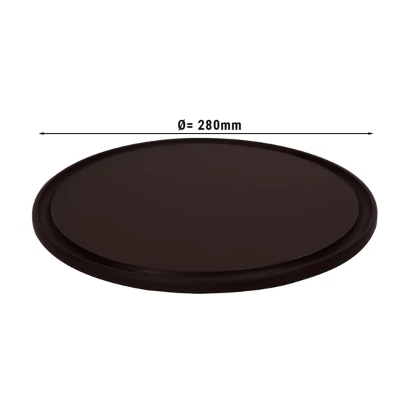 Pizza tanier vyrobený z polyetylénu -  280 mm
