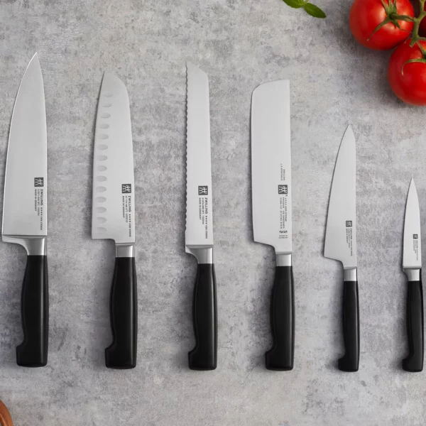 ZWILLING | VIER STERNE - Nôž na chlieb s vlnitým ostrím - čepeľ: 200mm - Image 4