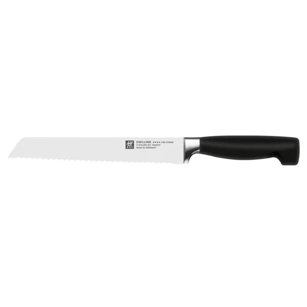 ZWILLING | VIER STERNE - Nôž na chlieb s vlnitým ostrím - čepeľ: 200mm - Image 6