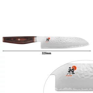 MIYABI | 6000 MCT - Santoku nôž - čepeľ: 180mm