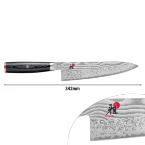 MIYABI | 5000 FC-D - Gyutoh - čepeľ: 200mm