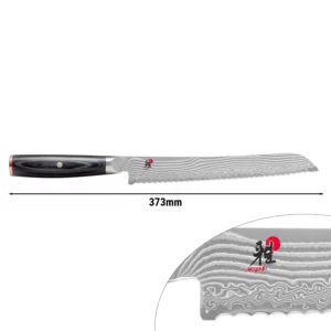 MIYABI | 5000 FC-D - Nôž na chlieb s vlnitým ostrím - čepeľ: 240mm