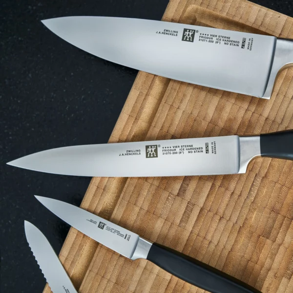 ZWILLING | VIER STERNE - Samoostriaci blok s nožmi, 7dielny - Image 21