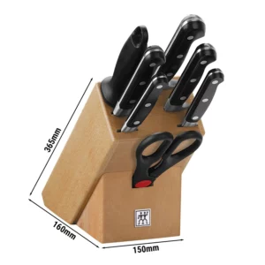 ZWILLING | PROFESSIONAL S - Sada blok s nožmi, 8dielná