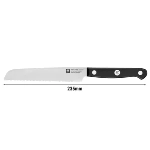 ZWILLING | GOURMET - Univerzálny nôž s vlnitým ostrím - čepeľ: 130mm