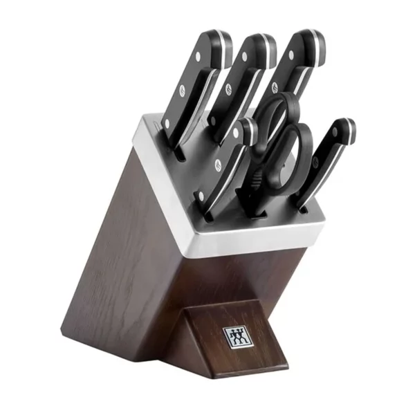 ZWILLING | GOURMET - Samoostriaci blok s nožmi, 7dielny | jasan | čokoláda - Image 3