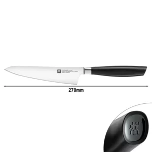 ZWILLING | ALL * STAR - Kuchársky nôž compact - čepeľ: 140mm - čierny