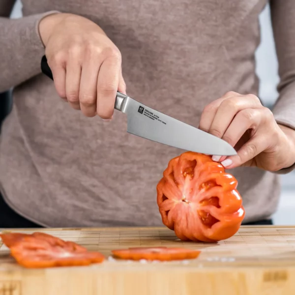 ZWILLING | ALL * STAR - Kuchársky nôž compact - čepeľ: 140mm - čierny - Image 11