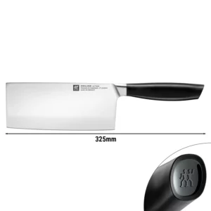 ZWILLING | ALL * STAR - Čínsky kuchársky nôž - čepeľ: 180mm - čierny