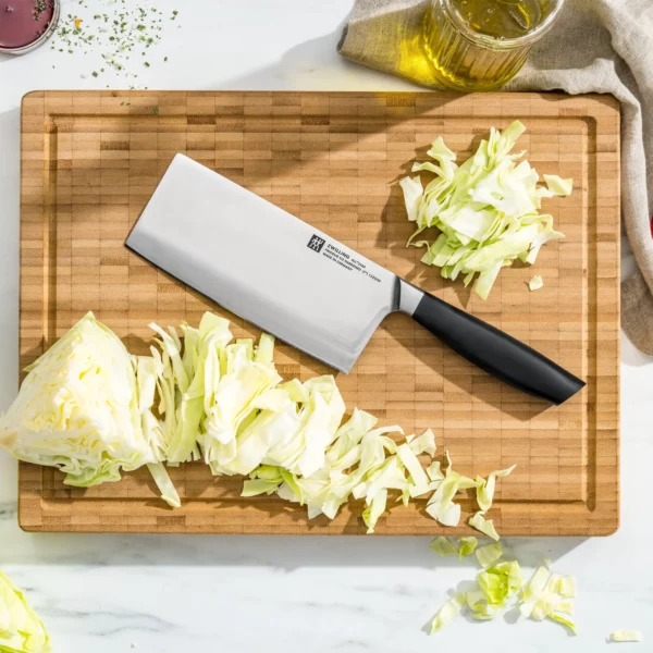 ZWILLING | ALL * STAR - Čínsky kuchársky nôž - čepeľ: 180mm - čierny - Image 7
