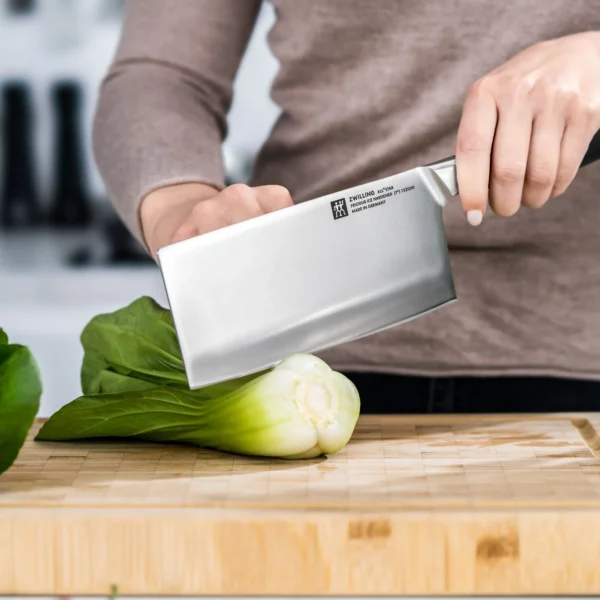 ZWILLING | ALL * STAR - Čínsky kuchársky nôž - čepeľ: 180mm - čierny - Image 9