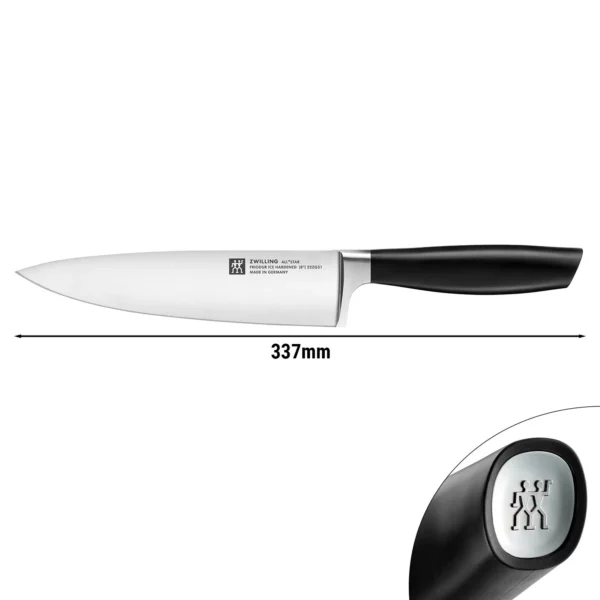 ZWILLING | ALL * STAR - Kuchársky nôž - čepeľ: 200mm - strieborný