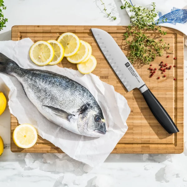 ZWILLING | ALL * STAR - Santoku nôž - čepeľ: 180mm - strieborný - Image 8