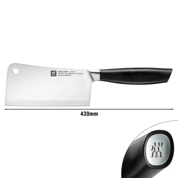 ZWILLING | ALL * STAR - Sekáčik - čepeľ: 150mm - strieborný