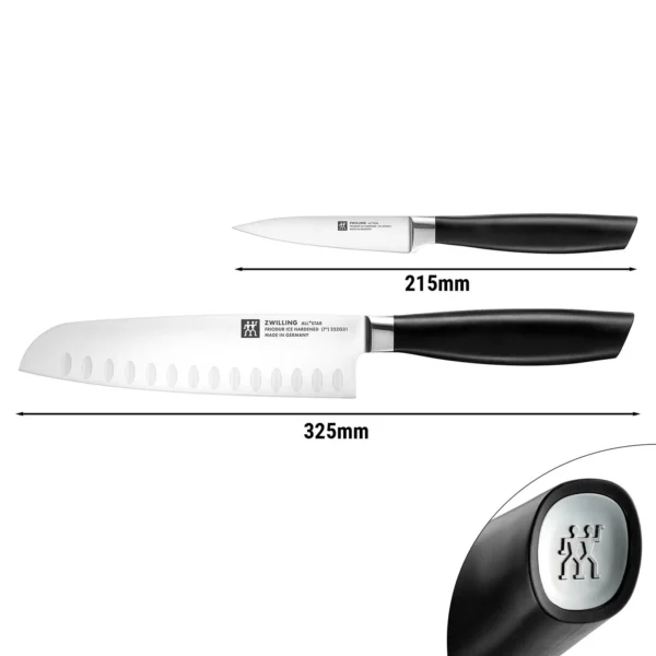ZWILLING | ALL * STAR - Sada nožov - 2dielna - strieborná