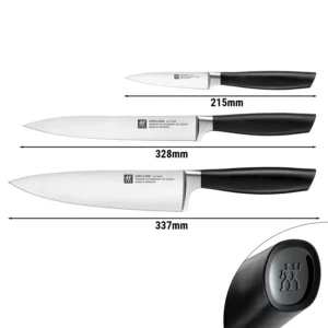 ZWILLING | ALL * STAR - Sada nožov - 3dielna - čierna