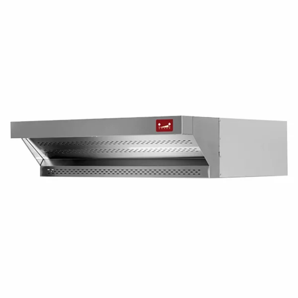 Plynová pec na pizzu - 9x 34 cm - manuálna - vrátane digestora, základného rámu a súpravy kolies - Image 3