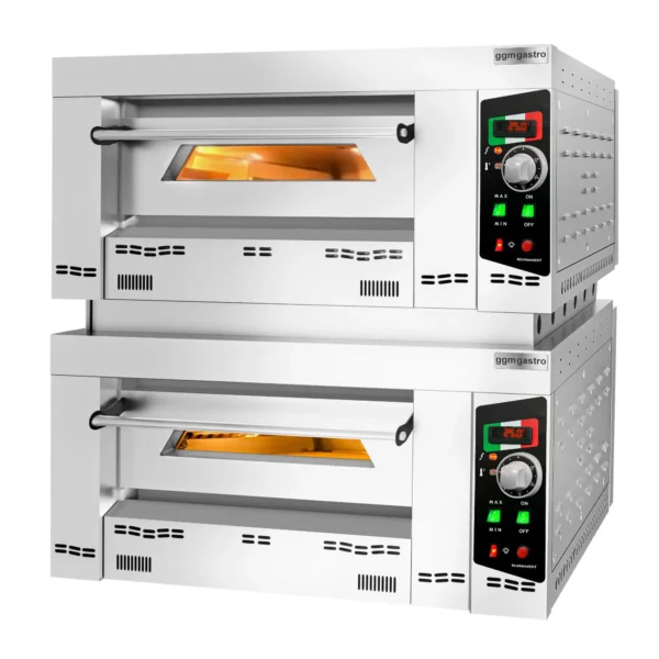 Plynová pec na pizzu - 9+9x 34cm - manuálna - Image 4