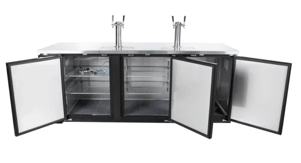 Chladič na pivo s kohútikom - 3x50 litrové sudy - 1850x620mm - Image 3