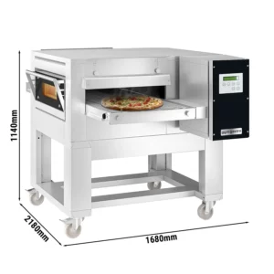 Plynová priebežná rúra - 1680x2180mm - digitálna - šírka pásma: 800mm - vrátane základného rámu