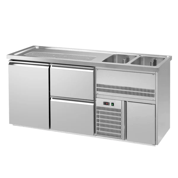 Pivný bar PREMIUM PLUS- 1950x700mm - 1 dvierka a 2 zásuvky - Image 3