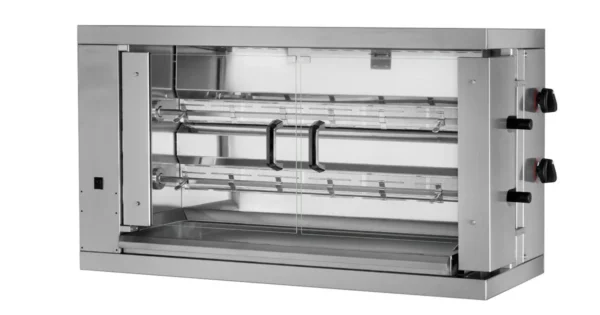 Plynový gril na kuřata ECO se 2 rožni pro 12 kuřat - 1098 x 480 x 640 mm - Image 4