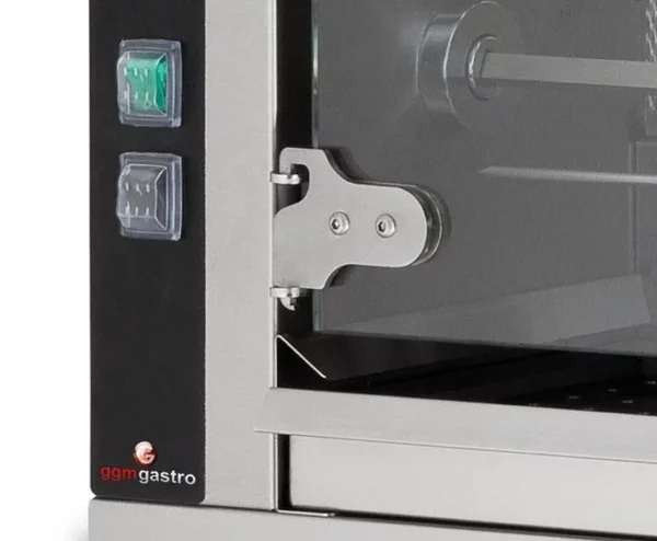 Plynový gril na kurčatá PREMIUM s 3 ražňami pre 15 kurčiat - Š1150xH550xV800mm - Image 2