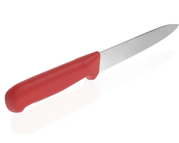 Tranžírovací nôž - 20 cm - červený