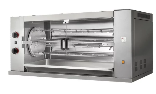 Plynový gril na kurčatá Rotation PREMIUM so 4 ražňami pre 24 kurčiat - 1395 x 660 x 626 mm - Image 3