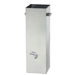 Čistiaca nádrž na grilovacie ražne na kurčatá - 300 x 300 x 990 mm