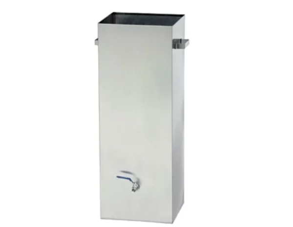 Čistiaca nádrž na grilovacie ražne na kurčatá - 580 x 300 x 990 mm