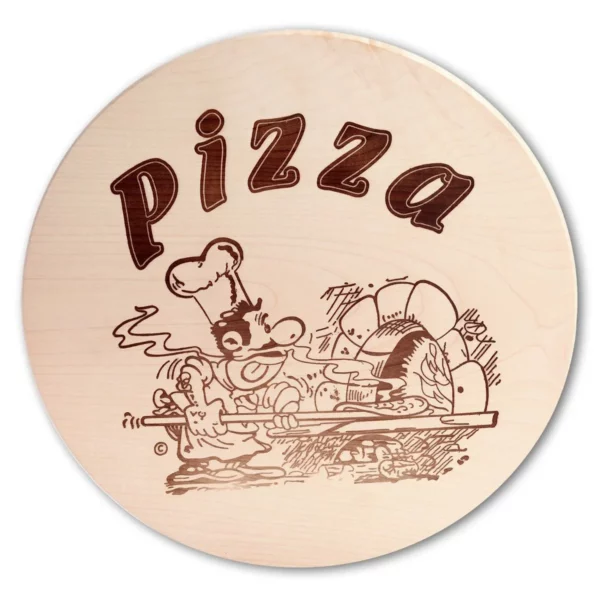 Pizza tanier z javorového dreva - 30 cm