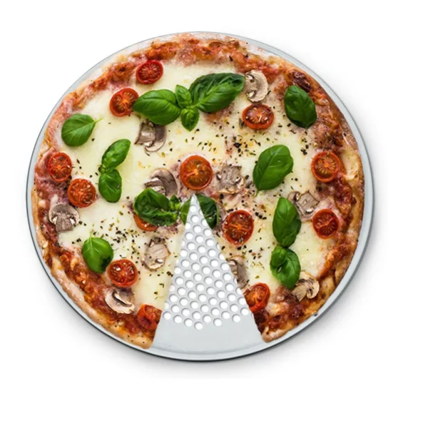 Plech na pizzu - dierovaný - 30 cm - Image 3