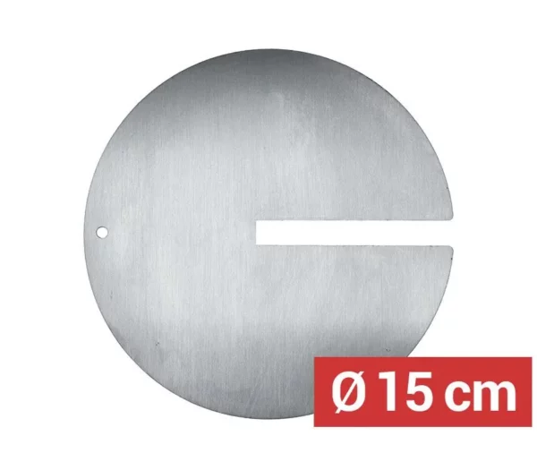 Doska na kebabový špíz s drážkou - Ø 150 mm