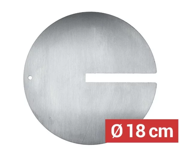 Tanier na kebabové špízy s štrbinou - Ø 18 cm