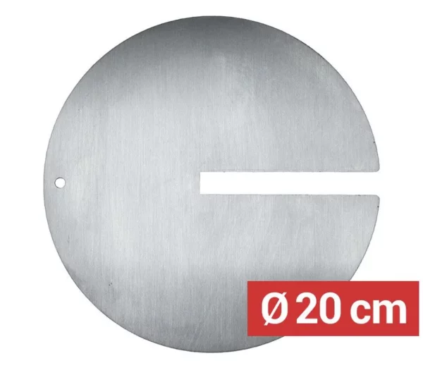 Doska na kebabový špíz s štrbinou - Ø 200 mm