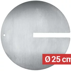 Tanier na kebabové špízy s štrbinou - Ø 25 cm