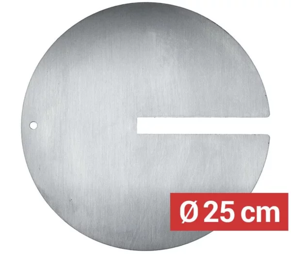 Tanier na kebabové špízy s štrbinou - Ø 25 cm