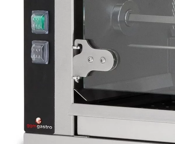 Plynový gril na kurčatá PREMIUM s 2 ražňami pre 10 kurčiat - 1150 x 472 x 605 mm - Image 2