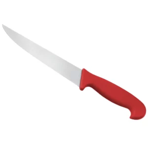 Špicatý nôž červený 21 cm