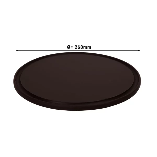 Pizza tanier vyrobený z polyetylénu -  260mm