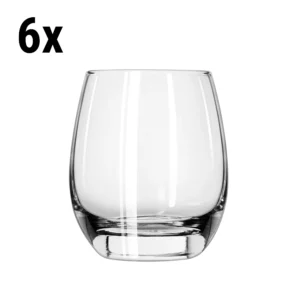 (6 kusov) Univerzálne nápojové sklo - ESPRIT - 330 ml - transparentné