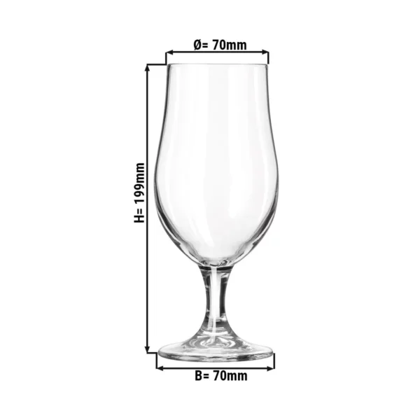 (12 kusov) pohár na pivo - PIVNÉ ŠPECIÁLY - 490 ml - priehľadné